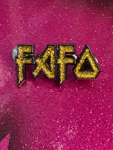 Load image into Gallery viewer, FAFO ENAMEL GLOW-IN-THE-DARK PIN
